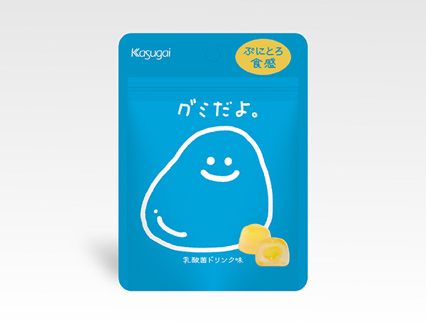 春日井製菓様 グミだよ。乳酸菌味